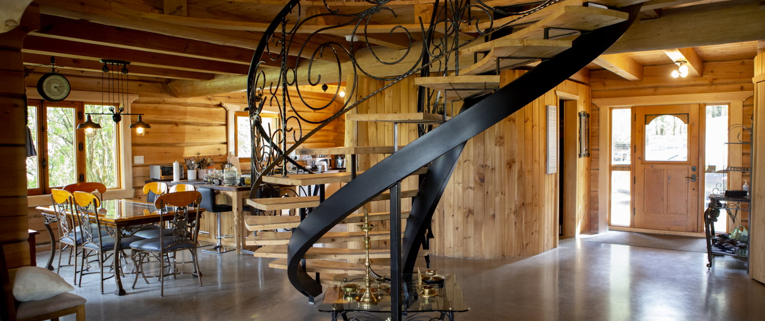 La maison en bois rond - La maison en bois rond
